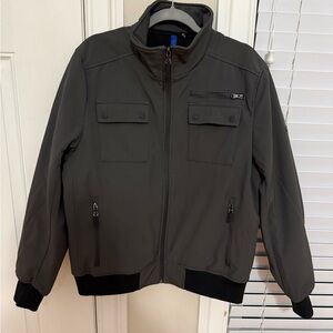 Calvin Klein Men's Dark Gray Softshell Jacket